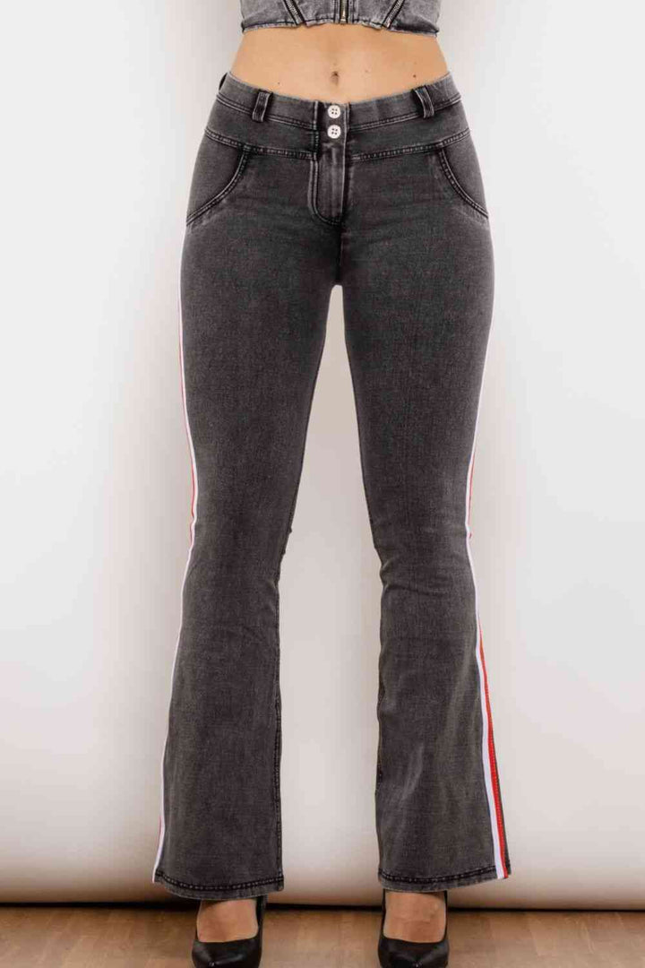 Side Stripe Bootcut Jeans | 1mrk.com