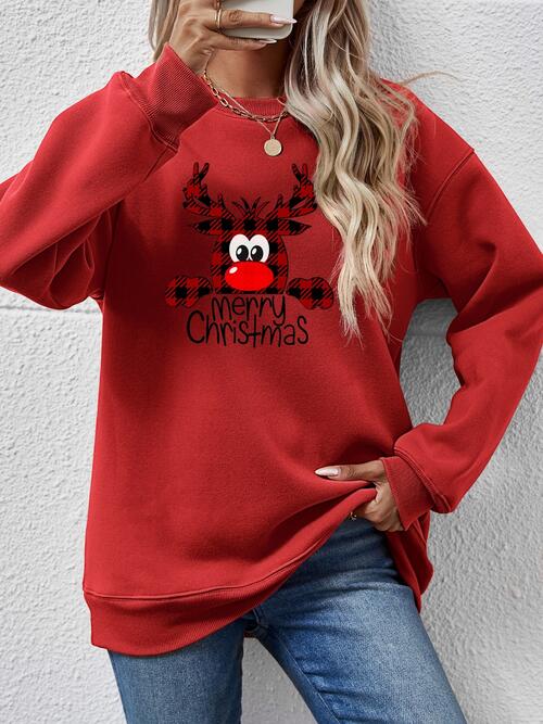 MERRY CHRISTMAS Graphic Sweatshirt |1mrk.com