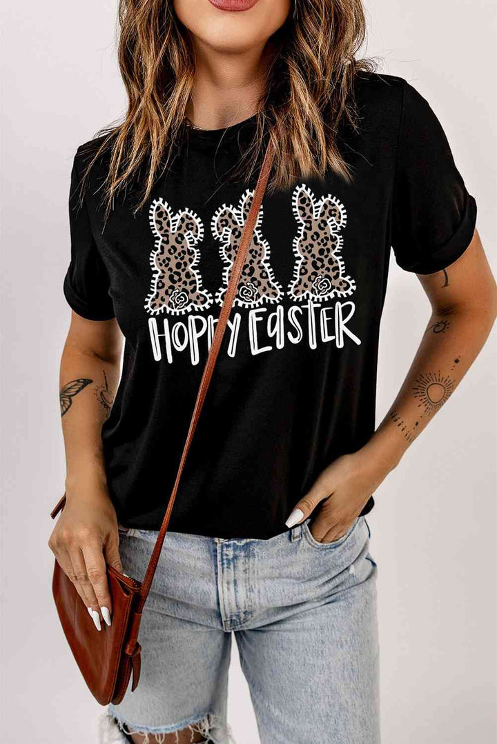 HOPPY EASTER Graphic Tee Shirt | 1mrk.com