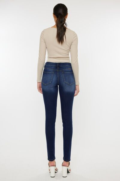 Kancan Mid Rise Gradient Skinny Jeans |1mrk.com