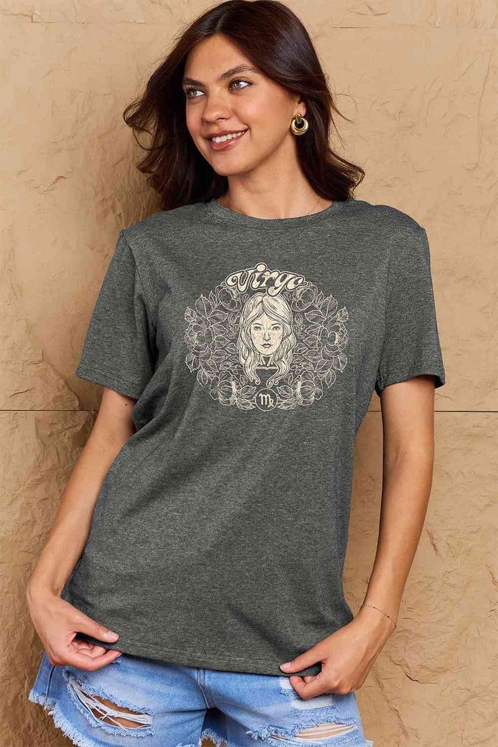 Simply Love Full Size VIRGO Graphic T-Shirt | 1mrk.com