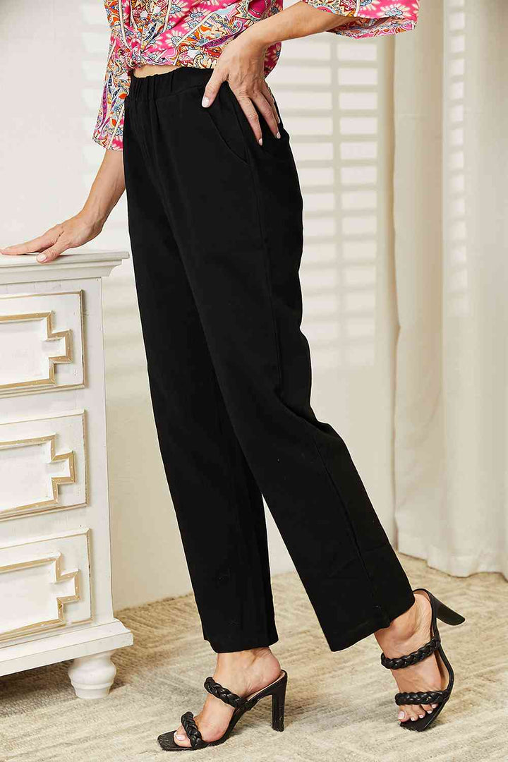 Double Take Pull-On Pants with Pockets | 1mrk.com