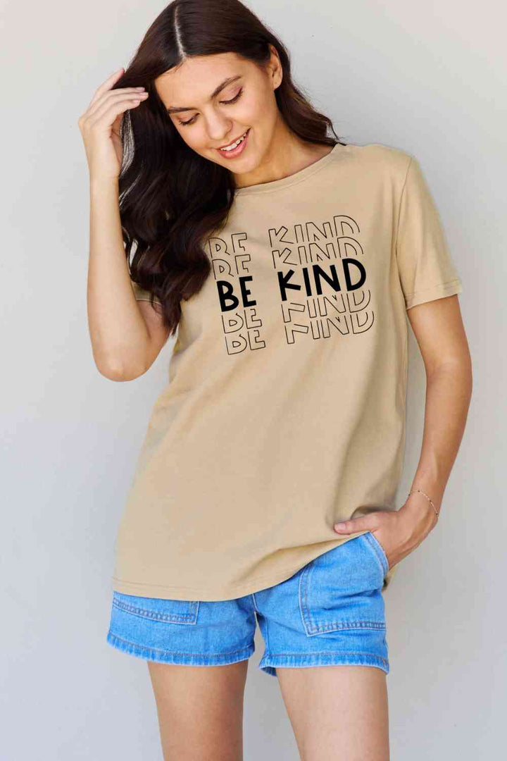 Simply Love Full Size BE KIND Graphic T-Shirt | 1mrk.com