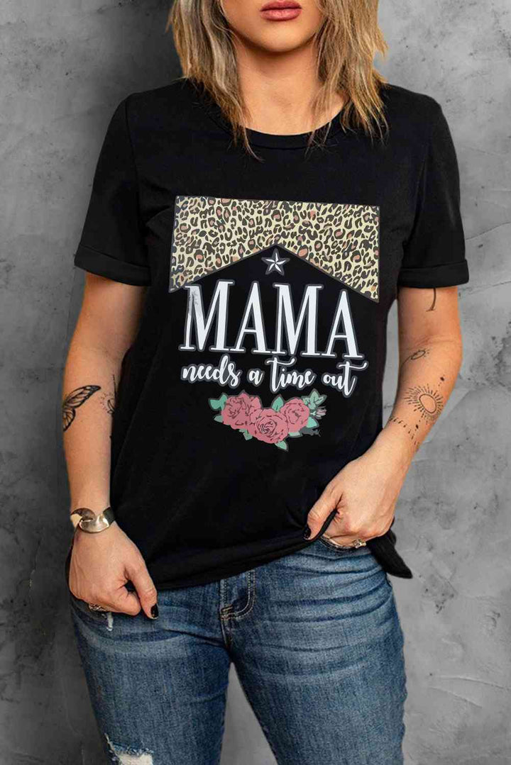 MAMA NEEDS A TIME OUT Graphic Tee | 1mrk.com