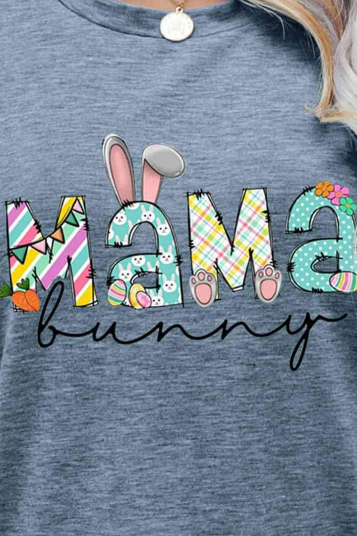 MAMA BUNNY Easter Graphic Tee | 1mrk.com