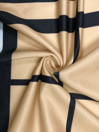 Dress Plus Size Plaid V-Neck Long Sleeve Wrap | 1mrk.com