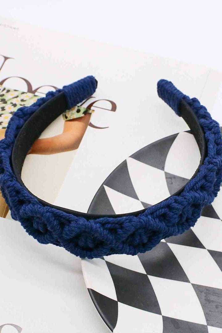 Can't Stop Your Shine Macrame Headband |1mrk.com