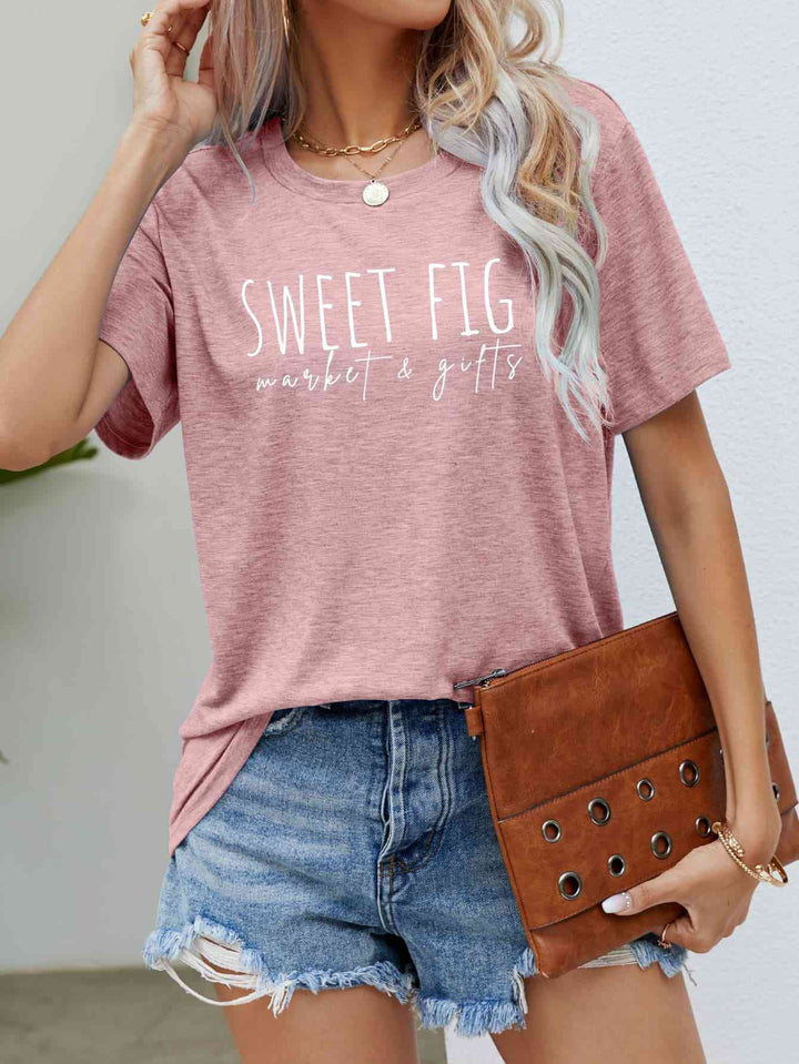 SWEET FIG MARKET & GIFTS Graphic Tee | 1mrk.com