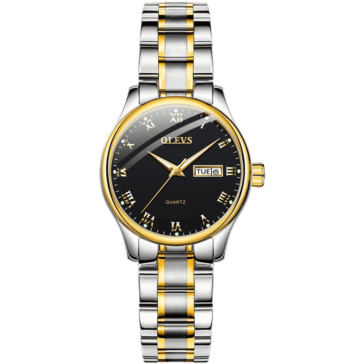 OLEVS 5568 Women Hand Watch Quartz Watch Fashion Business date Timepiece OLEVS