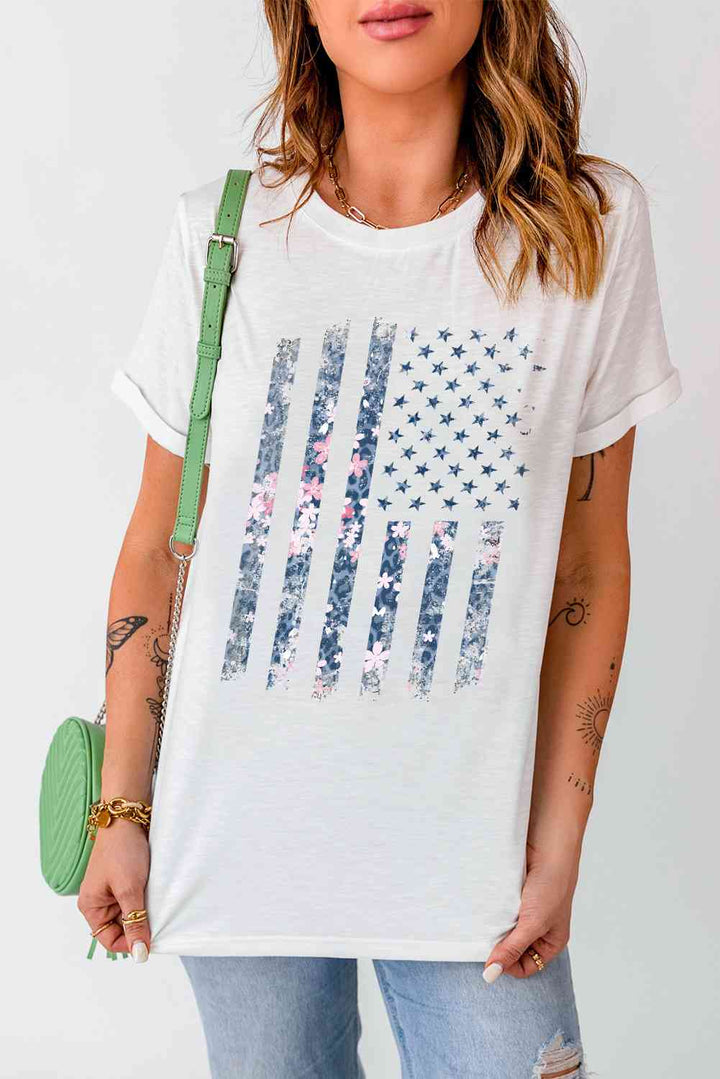 Stars and Stripes Graphic Tee | 1mrk.com