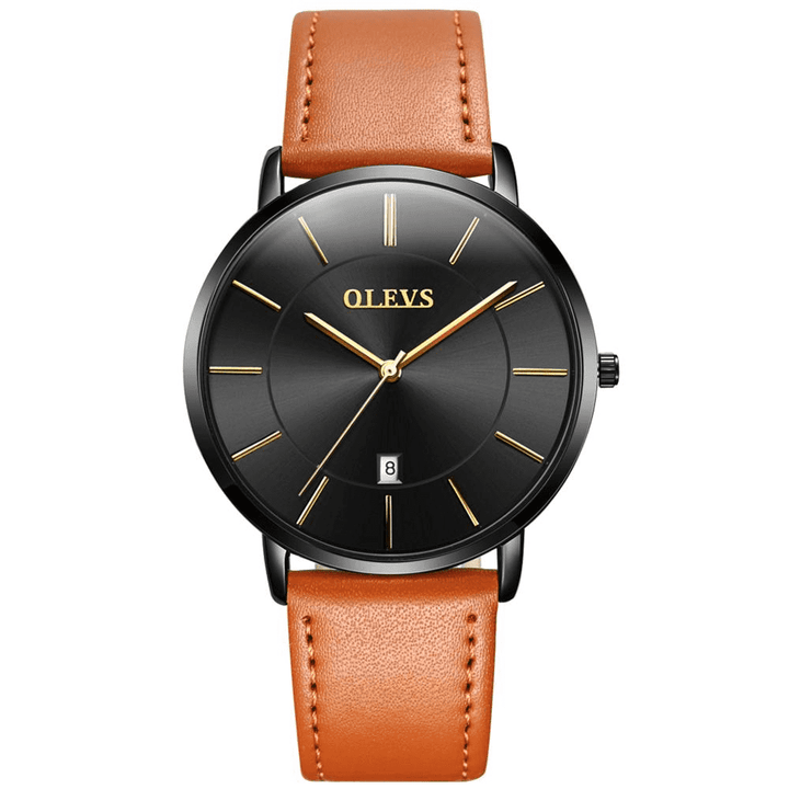 OLEVS 5869 Watches Fashion Luxury Women Ladies Leather Wrist Watch OLEVS