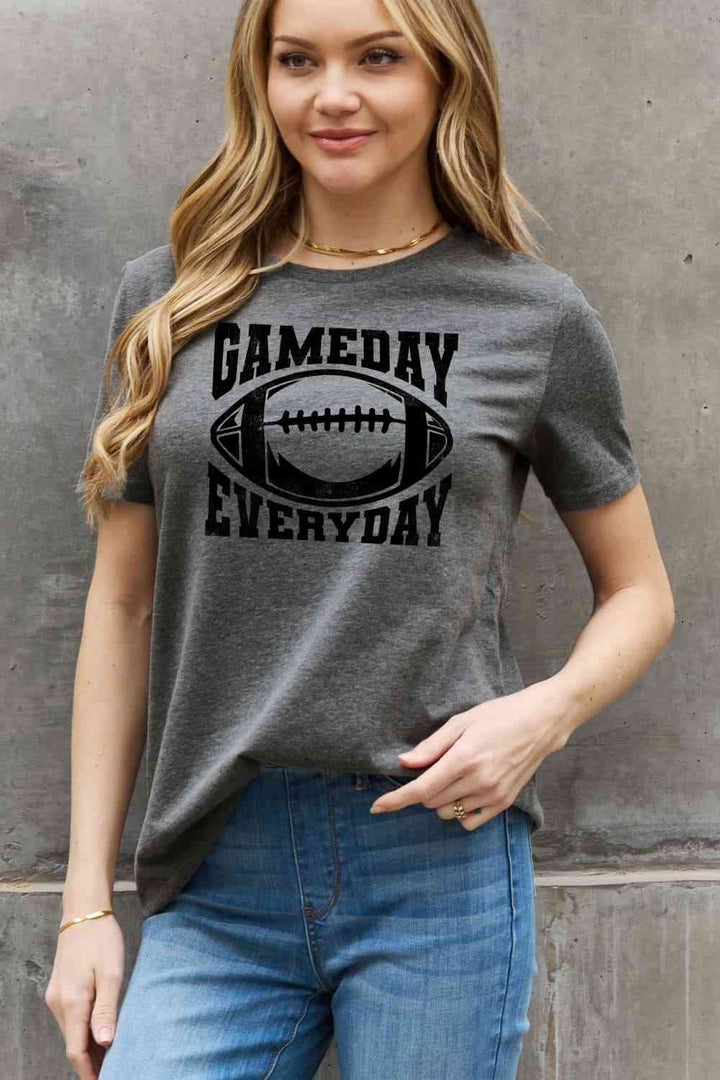 Simply Love Full Size GAMEDAY EVERYDAY Graphic Cotton Tee | 1mrk.com