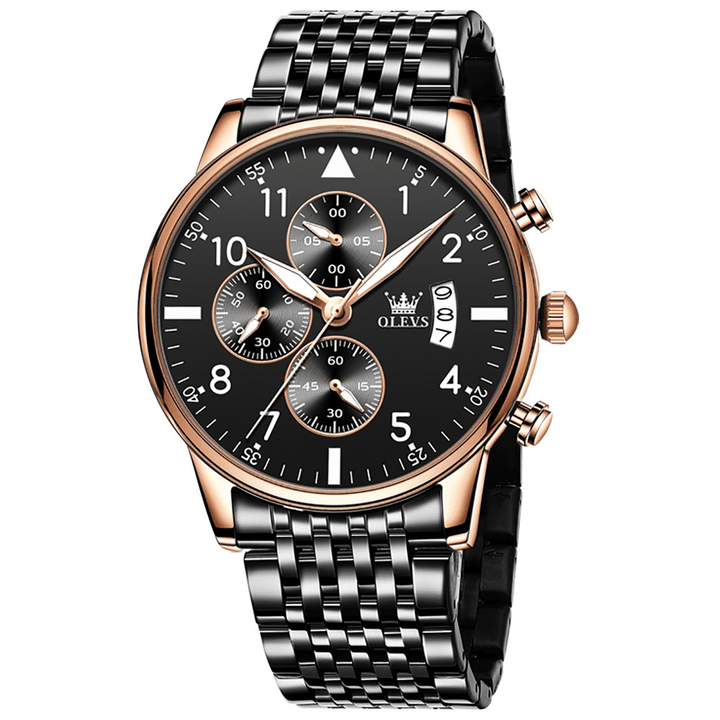 OLEVS 2869 Wrist Watch Men Fashion Business Men Quartz Wrist Watch Luxury | 1mrk.com