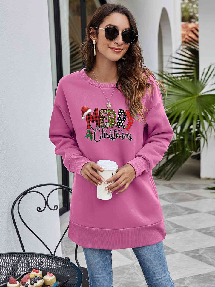 MERRY CHRISTMAS Graphic Sweatshirt |1mrk.com