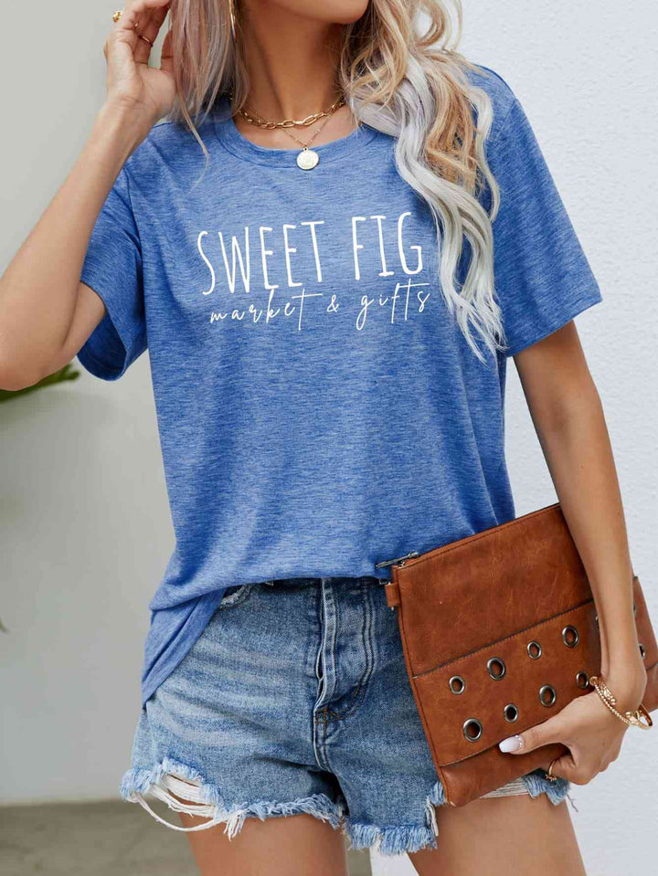 SWEET FIG MARKET & GIFTS Graphic Tee | 1mrk.com