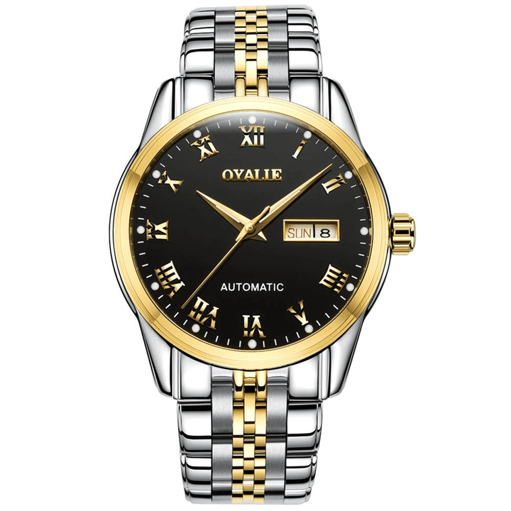 OYALIE 9755 Men Watch Alloy Material Water Resistant Feature Automatic OYALIE