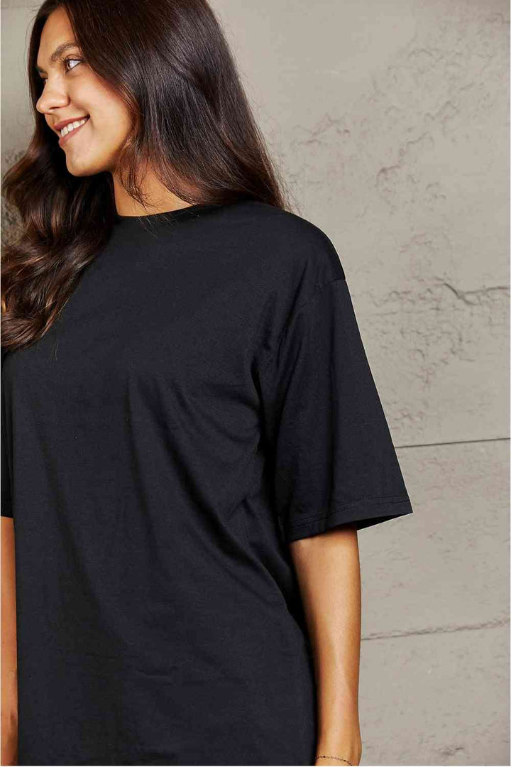 Round Neck Short Sleeve T-Shirt | 1mrk.com