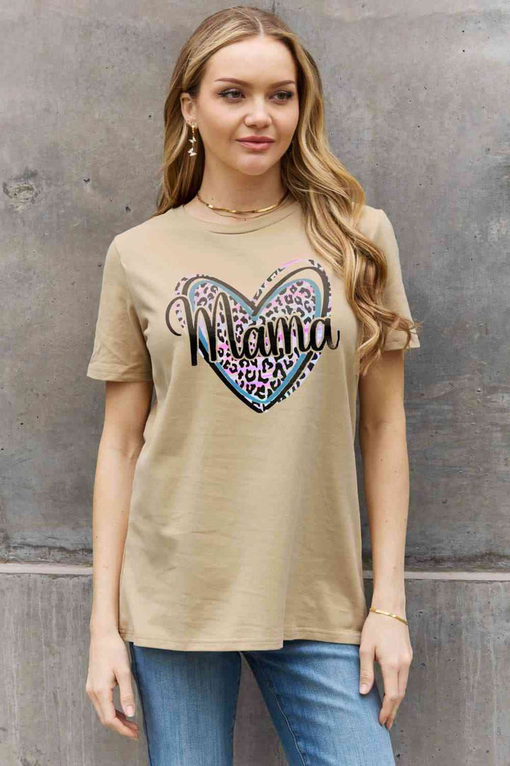 Simply Love Full Size MAMA Graphic Cotton Tee | 1mrk.com