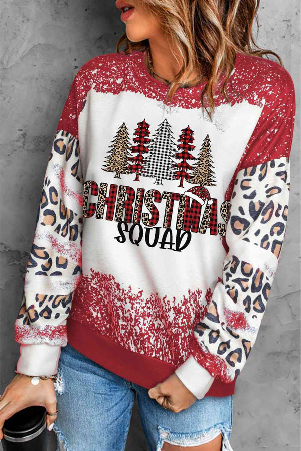 Christmas Tree Graphic Sweatshirt | 1mrk.com