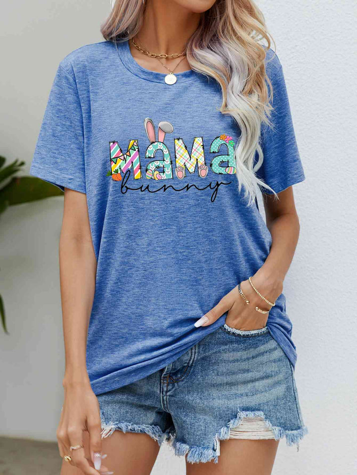 MAMA BUNNY Easter Graphic Tee | 1mrk.com