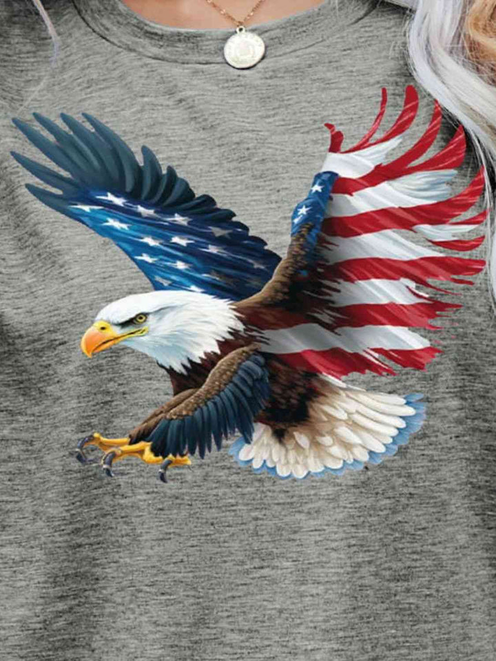 US Flag Eagle Graphic Tee | 1mrk.com