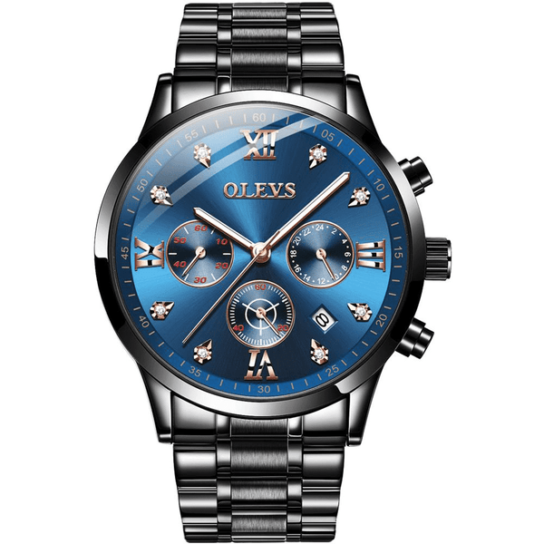 OLEVS 2862 Luxury Watches Fashion Stainless Steel Men Watch OLEVS