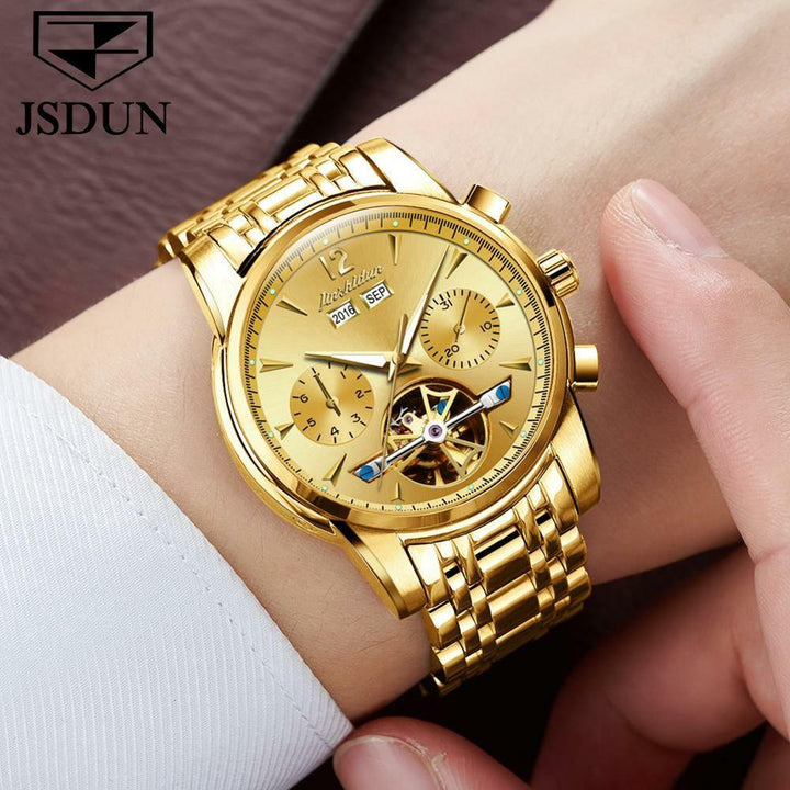 JSDUN 8738 Men Luxury Brand Watch JSDUN Mechanical Wrist Watch JSDUN
