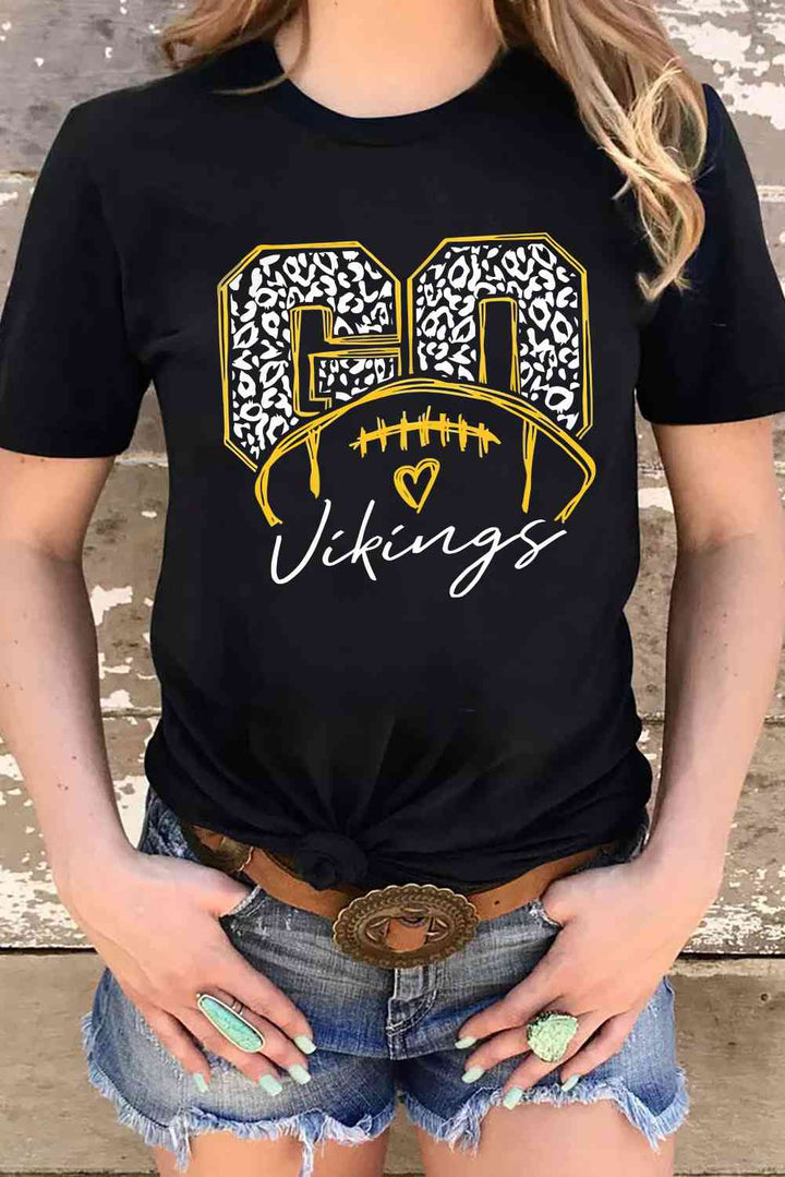 VIKINGS Graphic Short Sleeve T-Shirt | 1mrk.com