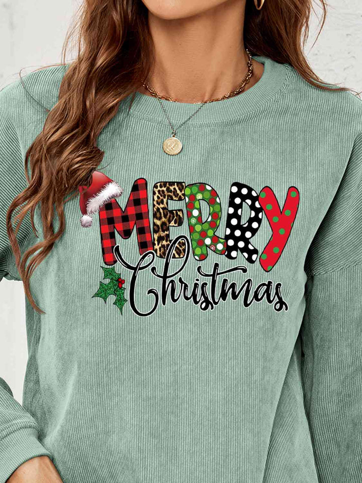 MERRY CHRISTMAS Graphic Sweatshirt |1mrk.com