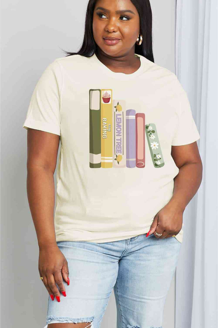 Simply Love Full Size EASY BAKING Graphic Cotton Tee | 1mrk.com