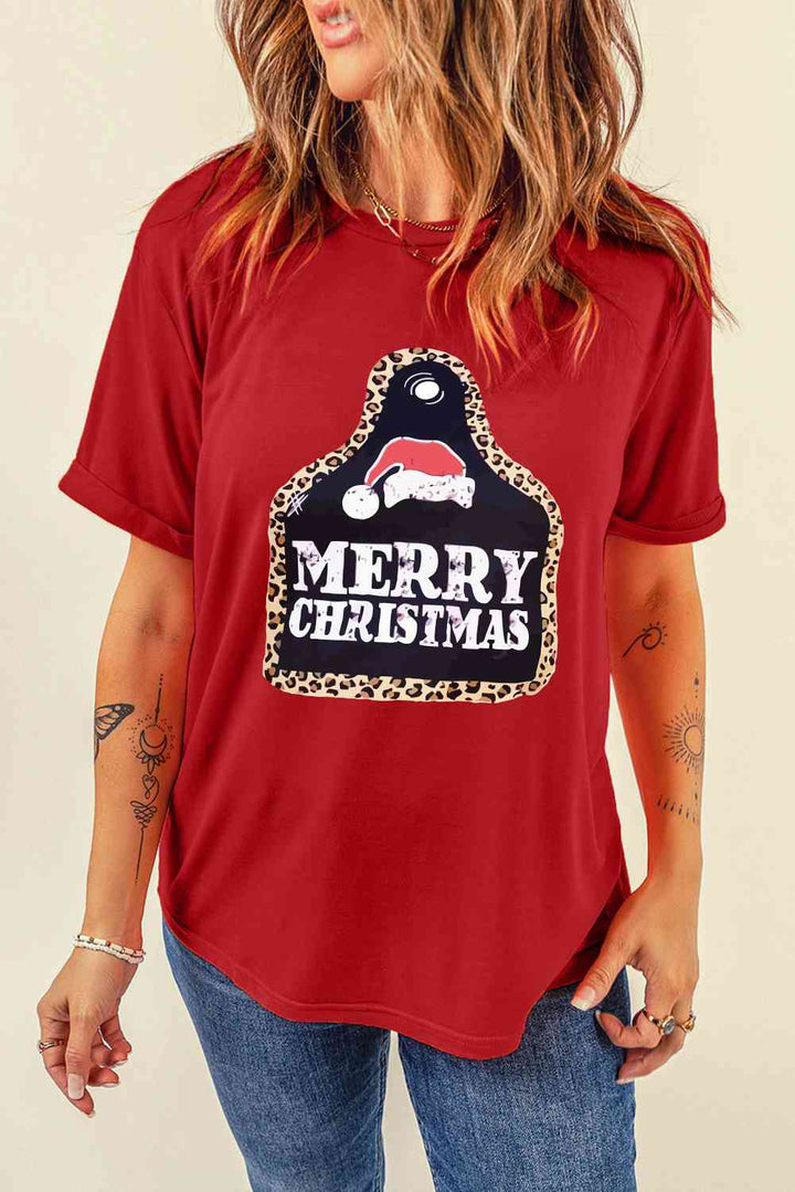 MERRY CHRISTMAS Graphic T-Shirt | 1mrk.com