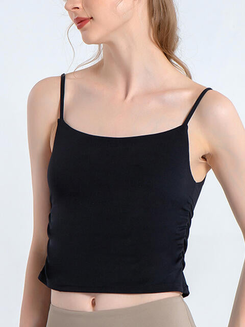 Ruched Sports Cami | 1mrk.com