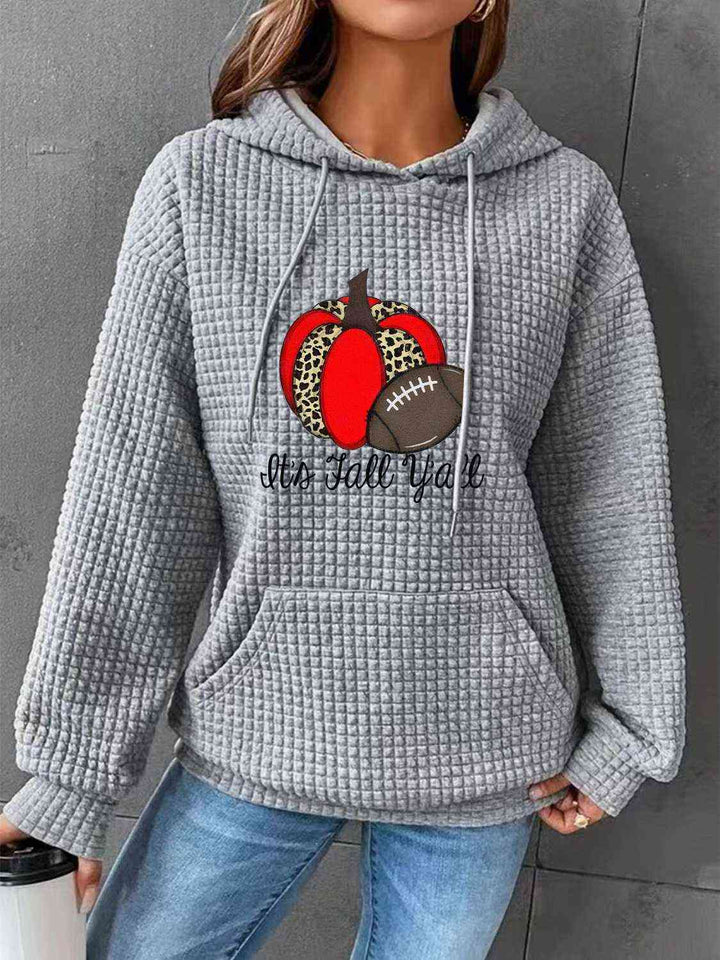 Fall Graphic Hoodie with Front Pocket | 1mrk.com