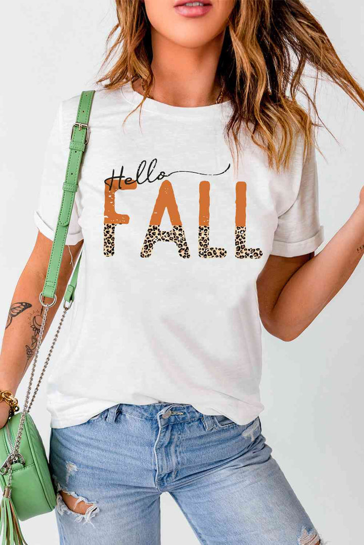 HELLO FALL Graphic Tee | 1mrk.com