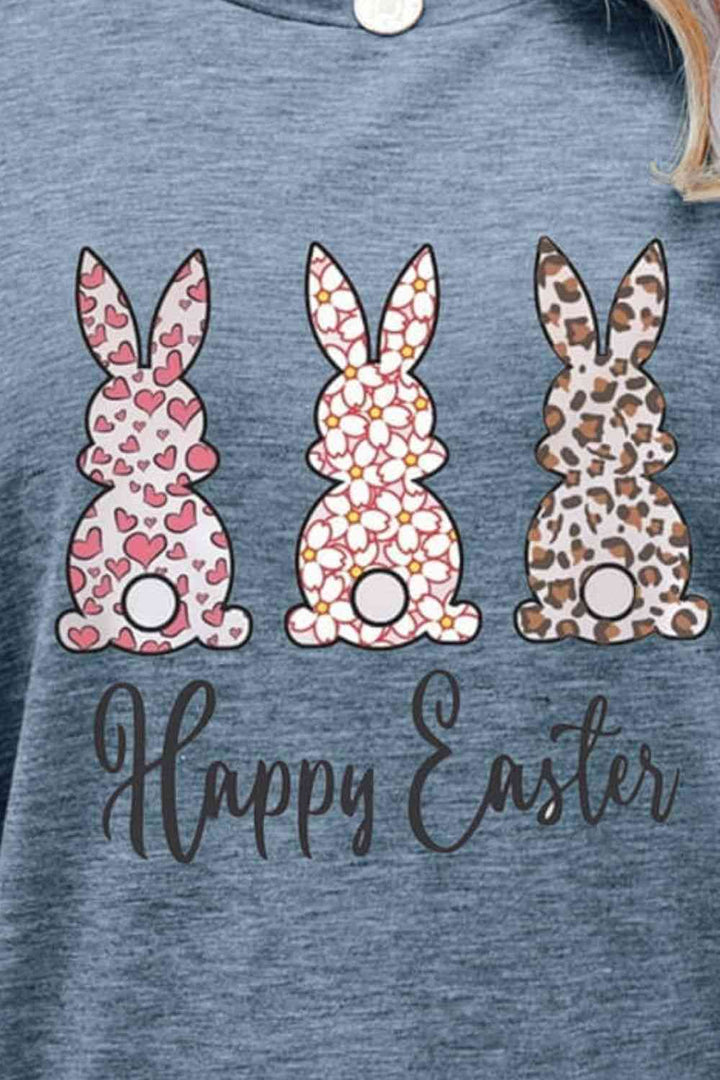 HAPPY EASTER Graphic Short Sleeve Tee | 1mrk.com