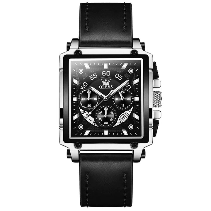 OLEVS 9919 Watch Men quartz watch luxury sport Brand Multi Time Zone | 1mrk.com