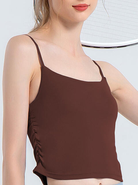 Ruched Sports Cami | 1mrk.com