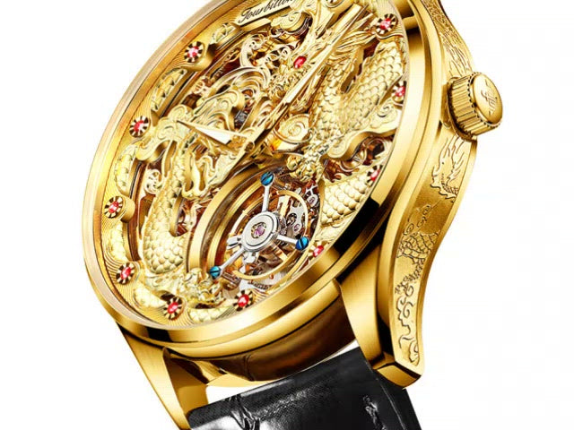 OUPINKE 3176 luxury brand watches Men wristwatch Steel⌚ - 1MRK.COM