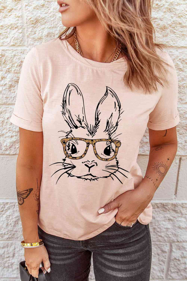 Easter Bunny Graphic Short Sleeve Tee | 1mrk.com