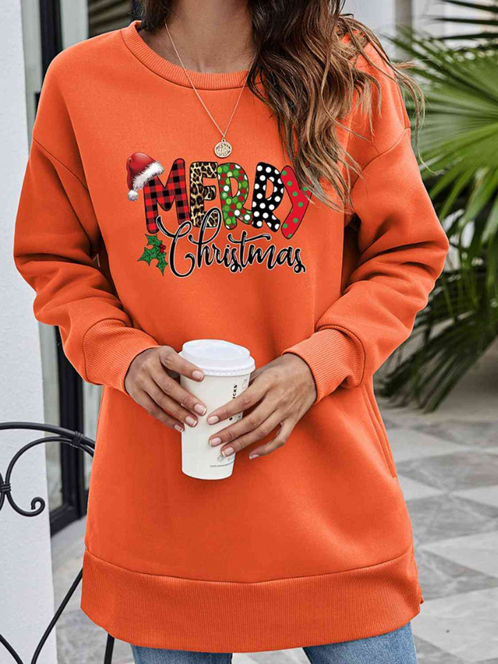 MERRY CHRISTMAS Graphic Sweatshirt |1mrk.com