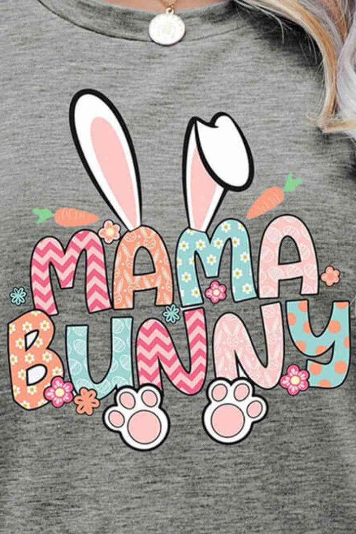 MAMA BUNNY Easter Graphic Short Sleeve Tee | 1mrk.com