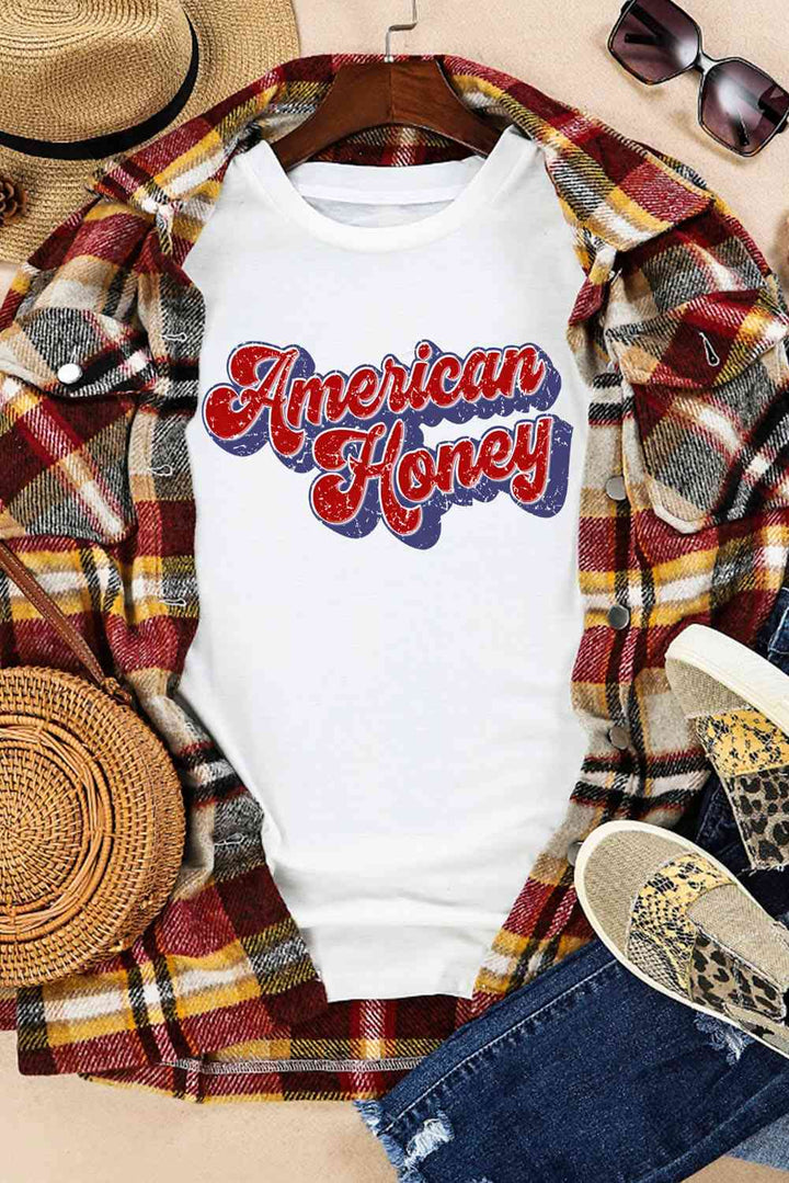 American HONEY Cuffed Tee | 1mrk.com