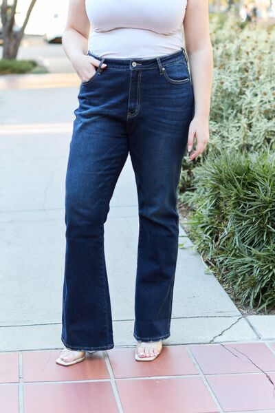 Kancan Full Size Slim Bootcut Jeans | 1mrk.com