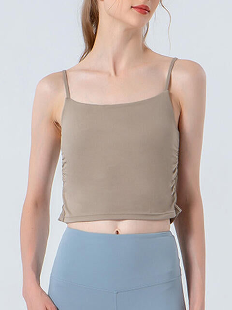 Ruched Sports Cami | 1mrk.com