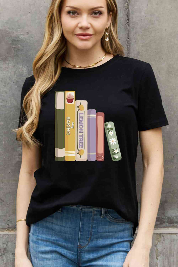 Simply Love Full Size EASY BAKING Graphic Cotton Tee | 1mrk.com