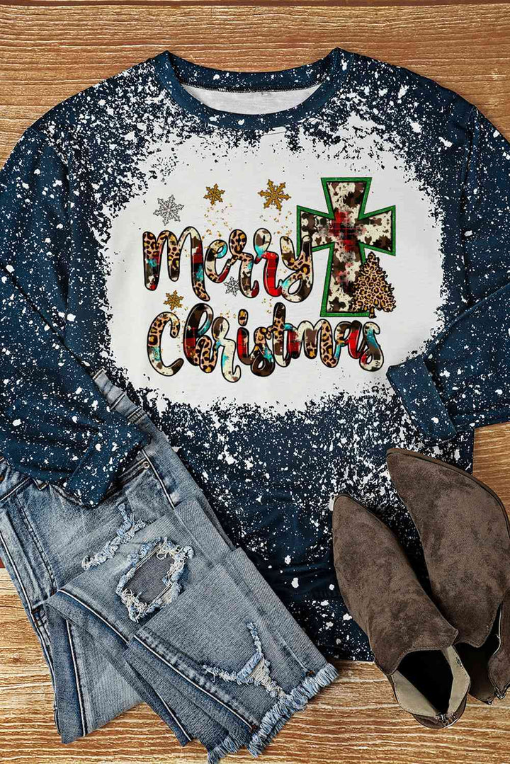 MERRY CHRISTMAS Graphic T-Shirt | 1mrk.com