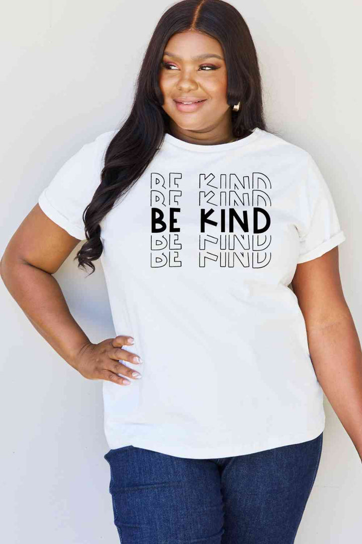 Simply Love Full Size BE KIND Graphic T-Shirt | 1mrk.com