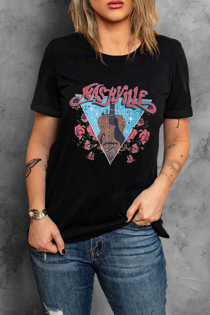 NASHVILLE Graphic T-Shirt | 1mrk.com