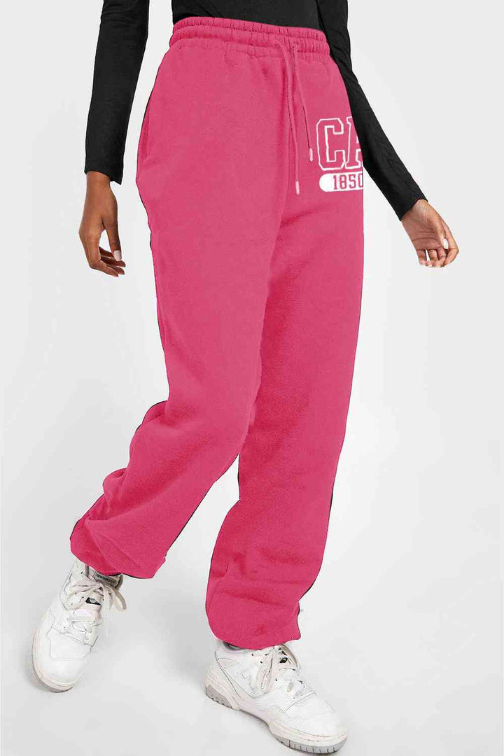 Simply Love Simply Love Full Size CA 1850 Graphic Joggers | 1mrk.com