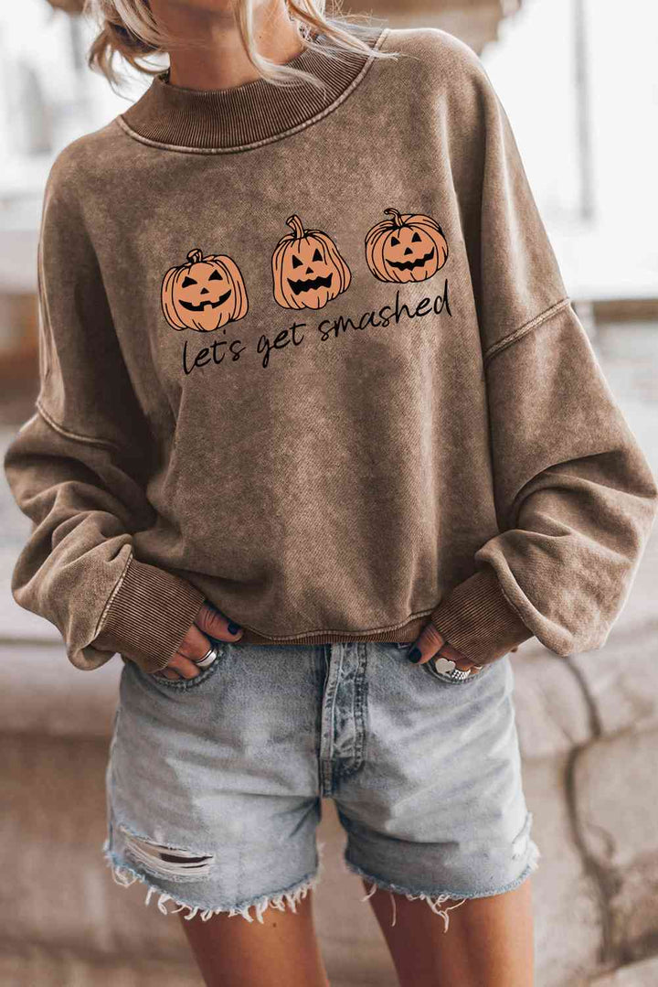 LET'S GET SMASHED Graphic Sweatshirt |1mrk.com